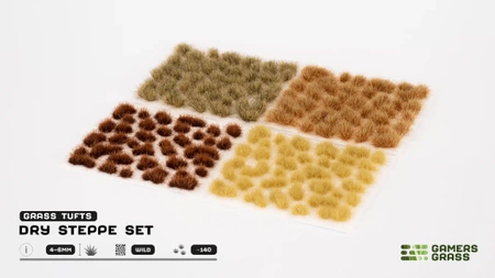 Gamers Grass: Set - Dry Steppe (Wild)