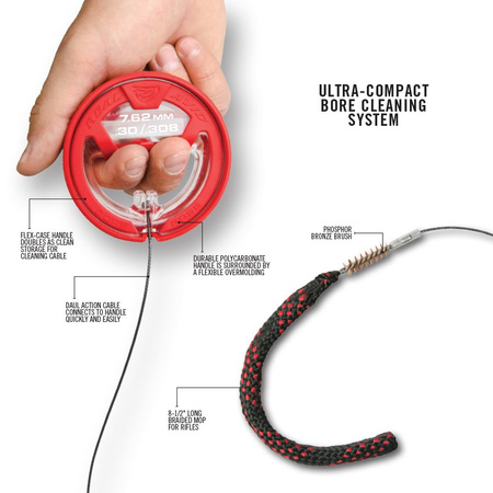 Real Avid - Sznur Bore Boss - .30 / .308 / 7.62 mm - AVBB308