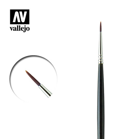 Vallejo Pędzelek Kolinsky Tajmyr Extra Fine 2/0