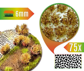 GSW - Shrub Tufts 6mm self-adhesive - Brown
