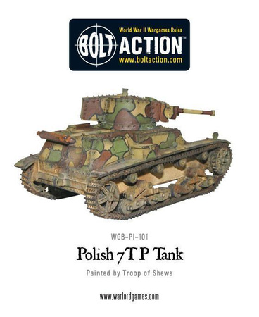 BOLT ACTION Polish 7TP Tank