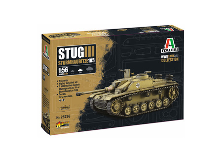ITALERI Stug III - Sturmhaubitze 105