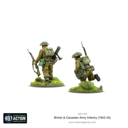 BOLT ACTION British & Canadian Army Infantry (1943-45)