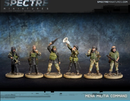SPECTRE MINIATURES - MENA Militia Command