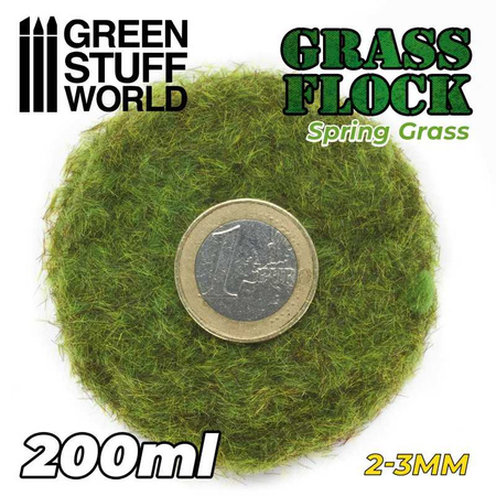 GSW - Static Grass Flock 2-3mm - SPRING GRASS - 200 ml