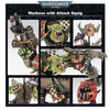 Warhammer 40K Ork Warboss with Attack Squig