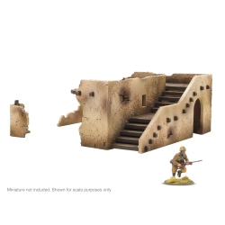 BOLT ACTION - Adobe Building - Gentleman's War Ruins