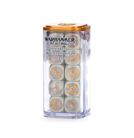 THE OLD WORLD - DWARFEN MOUNTAIN HOLDS DICE SET