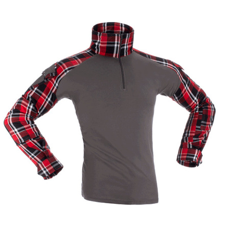 Flannel Combat Shirt Red
