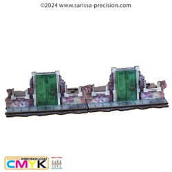 SARISSA PRECISION - Destroyed City Ground Floors - Straights x2 - Full Colour