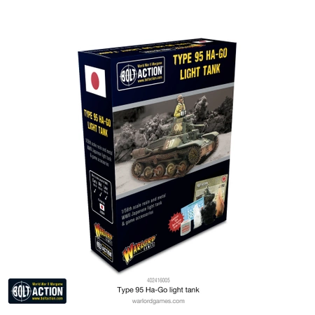 BOLT ACTION Japanese Type 95 Ha-Go Light Tank