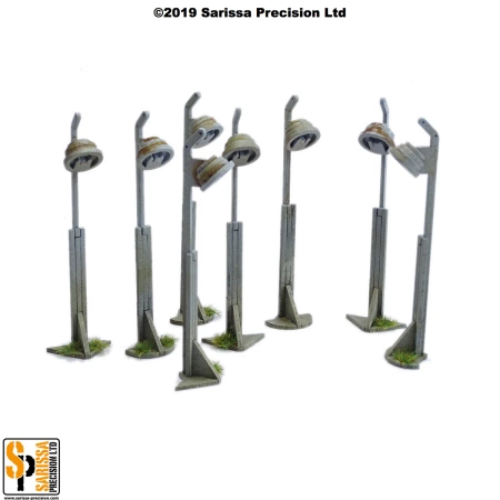 SARISSA PRECISION - Secure Compound Scenery Set (28mm)