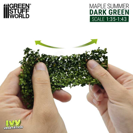 Green Stuff World Ivy Foliage - Dark Green Maple - Large