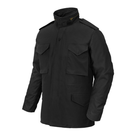 Kurtka M65 - NyCo Sateen - Czarna Helikon-Tex