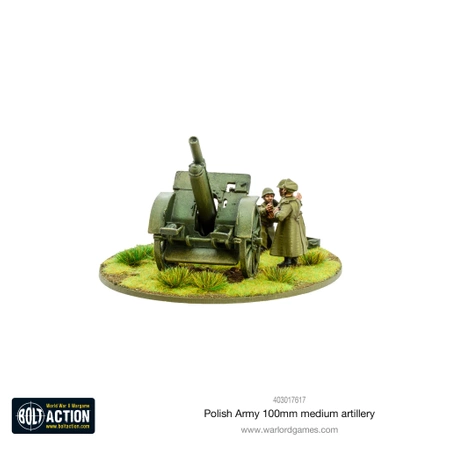 BOLT ACTION Polish Army 100mm Medium Artillery