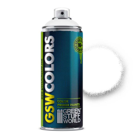 GSW - Matt White Spray Paint 400ml