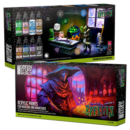 Green Stuff World Paint Set - Special Effects Vol. 2