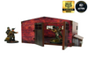 MICRO ART - WW2 NORMANDY LARGE BRICK SHED (28MM)