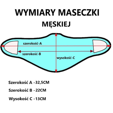 Maseczka Męska US Woodland L Haasta