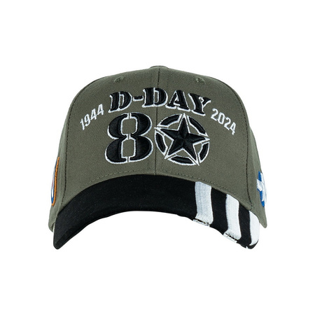 Czapka Baseball cap D-Day 80 Years Olive Fostex