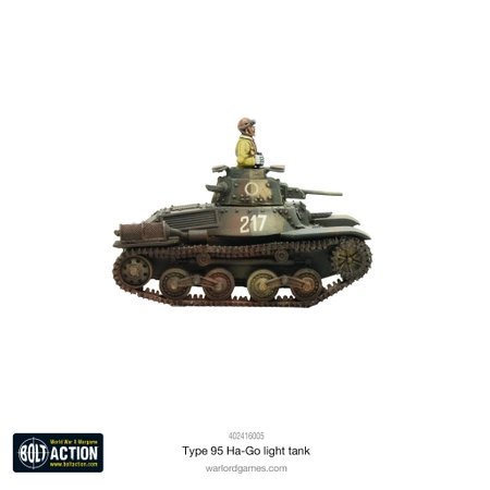 BOLT ACTION Japanese Type 95 Ha-Go Light Tank