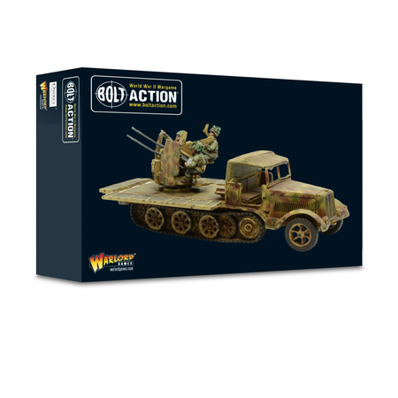 BOLT ACTION Waffen-SS Sd.Kfz 7/1 quad FlaK