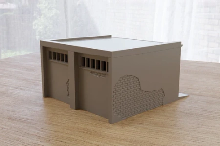 PM - Soviet Power Substation - 3D Printed - 28mm