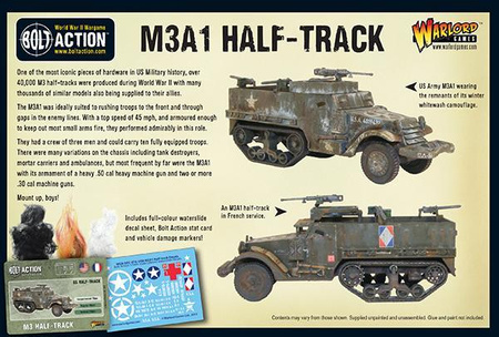 BOLT ACTION M3A1 Half-Track