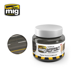 Ammo: Acrylic Mud for Dioramas - Asphalt Ground (250 ml)