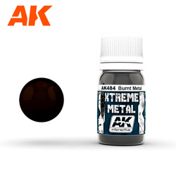 AK Interactive XTREME METAL BURNT METAL 30ML