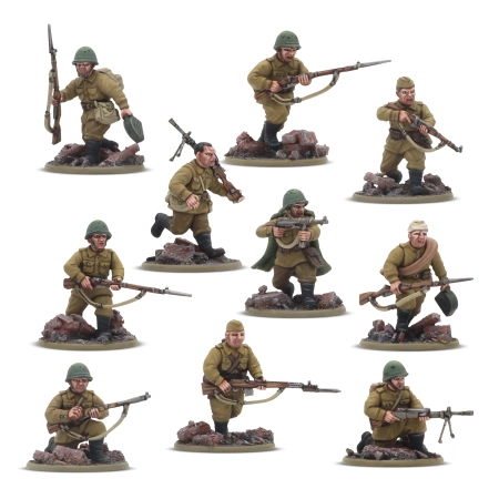 BOLT ACTION - Soviet Army Infantry Platoon