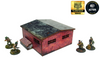 MICRO ART - WW2 NORMANDY LARGE BRICK SHED (28MM)