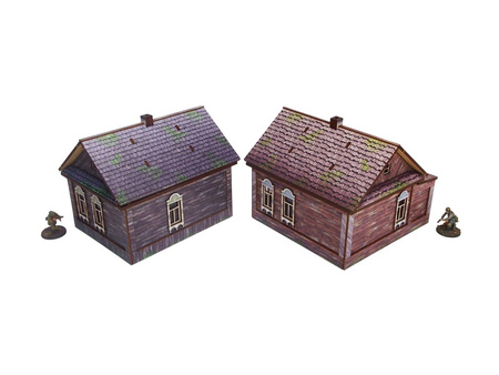 MICRO ART - WW2 Ostfront Village Doma (2) (28mm)