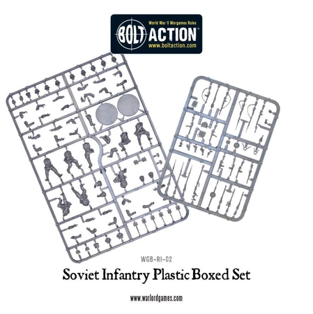 BOLT ACTION Soviet Infantry