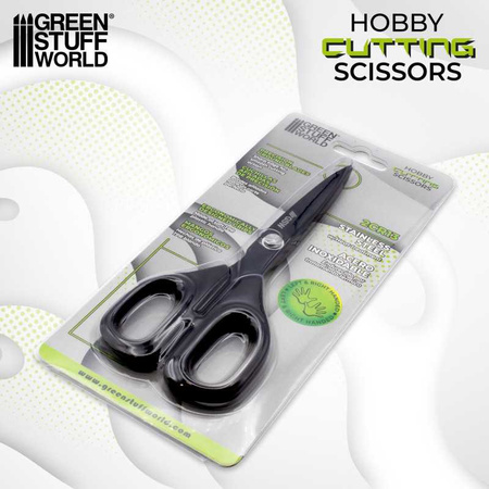 GSW - Black hobby cutting scissors