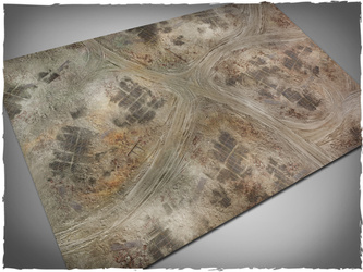 DEEP-CUT Ash Wasteland - Mousepad, 4x6 feet