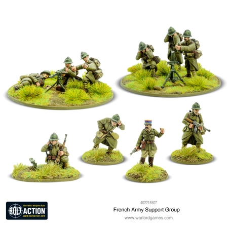 BOLT ACTION French Army Support Group