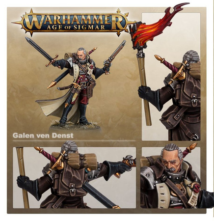 Warhammer AoS CITIES OF SIGMAR: GALEN & DORALIA VEN DENST