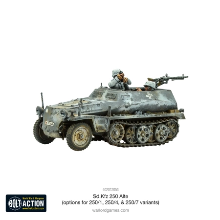 BOLT ACTION Sd.Kfz 250 (Alte) Half-Track (Options for 250/1, 250/4, 250/7)