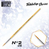 GSW - TABLETOP SERIES Synthetic Brush Set 2 (Pack of 10)