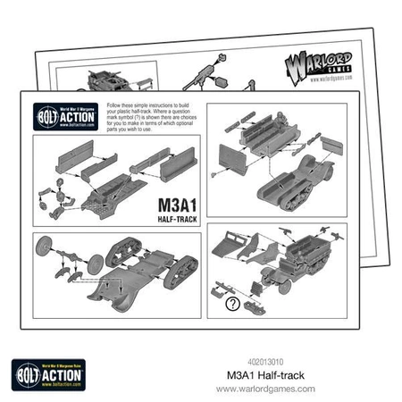 BOLT ACTION M3A1 Half-Track