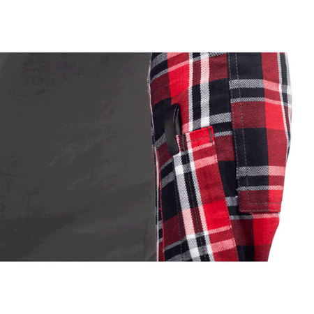 Flannel Combat Shirt Red
