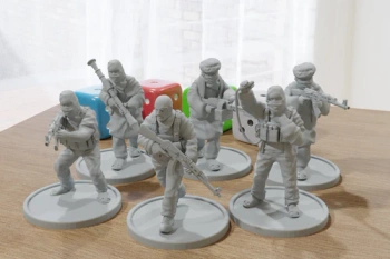 PM - OPFOR - Opposing Forces - Middle East Squad - 3D Printed - 28mm