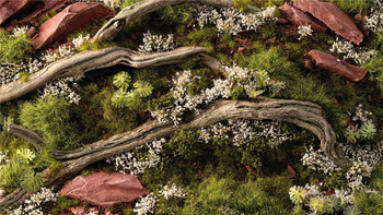 Gamers Grass: White Rose Flowers