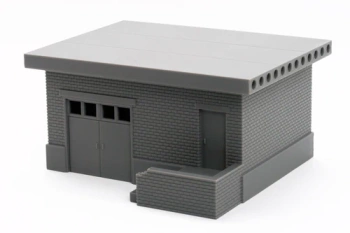 PM - Soviet Mid Size Utilities Shed - Zona Alfa / Cold War in the East - 3D Printed - 28mm