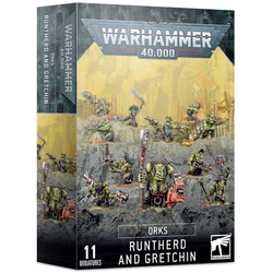Warhammer ORKS : RUNTHERD AND GRETCHIN