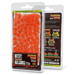 GSW - Blossom Tufts - 6mm - Orange Flowers