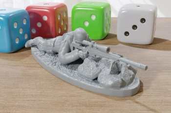 PM - Russian PMC Sniper - 3D Printed - 28mm