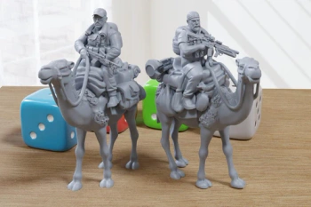 PM - Camelback Commandos - 3D Printed - 28mm