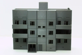 PM - ZONA ALFA Pripyat Apartment Tower Type 1 - 3D Printed - 28mm